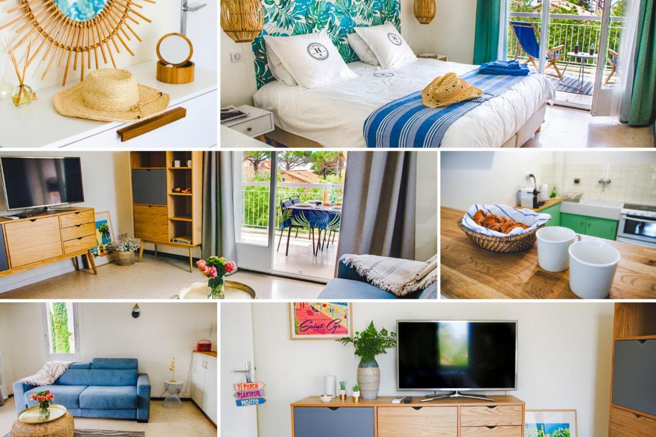 Mer & Relax - Parking - Wifi - Terrasse - Mer Saint-Cyr-sur-Mer Luaran gambar