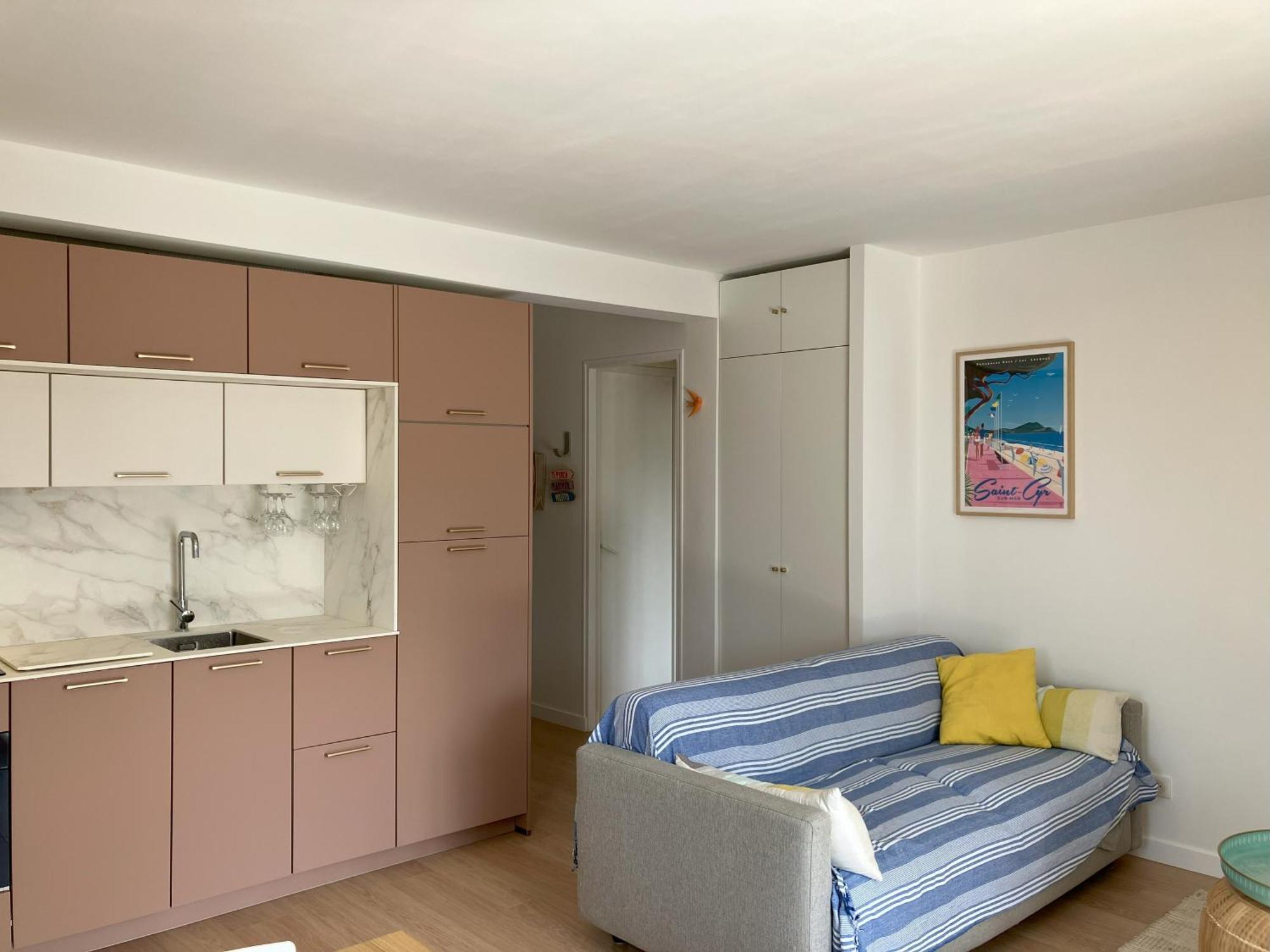 Mer & Relax - Parking - Wifi - Terrasse - Mer Saint-Cyr-sur-Mer Luaran gambar