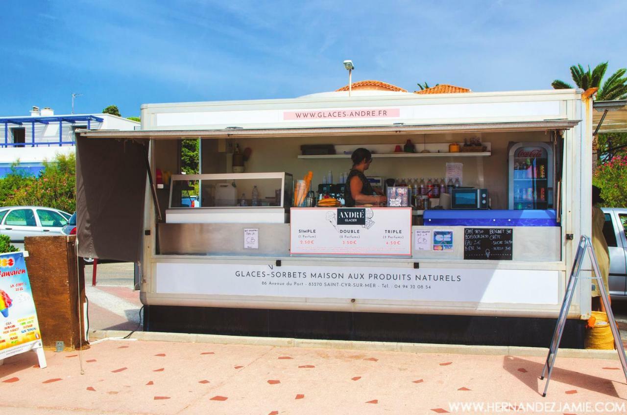 Mer & Relax - Parking - Wifi - Terrasse - Mer Saint-Cyr-sur-Mer Luaran gambar