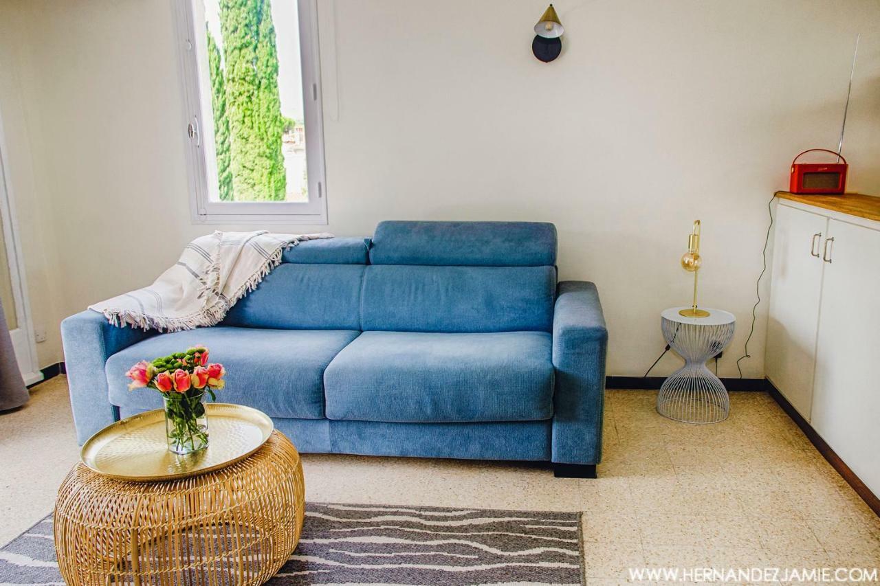 Mer & Relax - Parking - Wifi - Terrasse - Mer Saint-Cyr-sur-Mer Luaran gambar